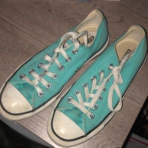 Turquoise Converse